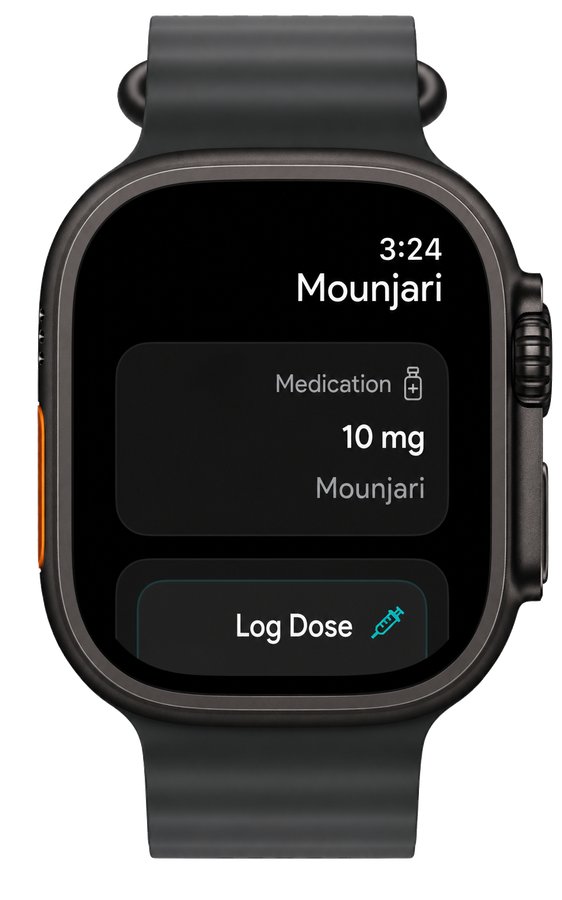 Mounjari on Apple Watch and Wear OS
